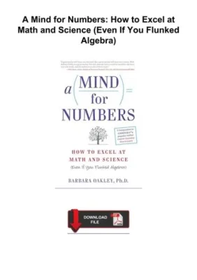  A Mind for Numbers: How to Excel at Math and Science (Even If You Flunked Algebra) Un viaje fascinante a través del cerebro matemático